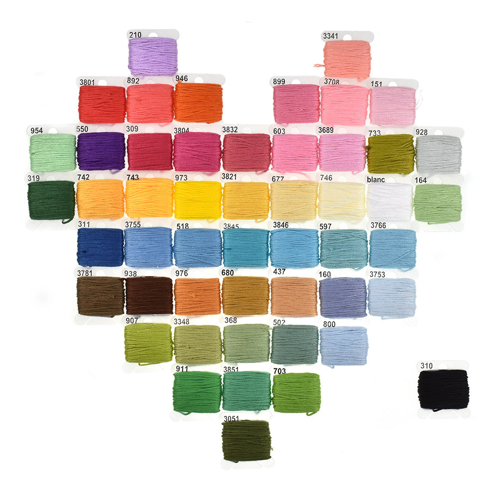 50 Assorted Embroidery Kit wit - огляд і ціна Embroidery Kit
