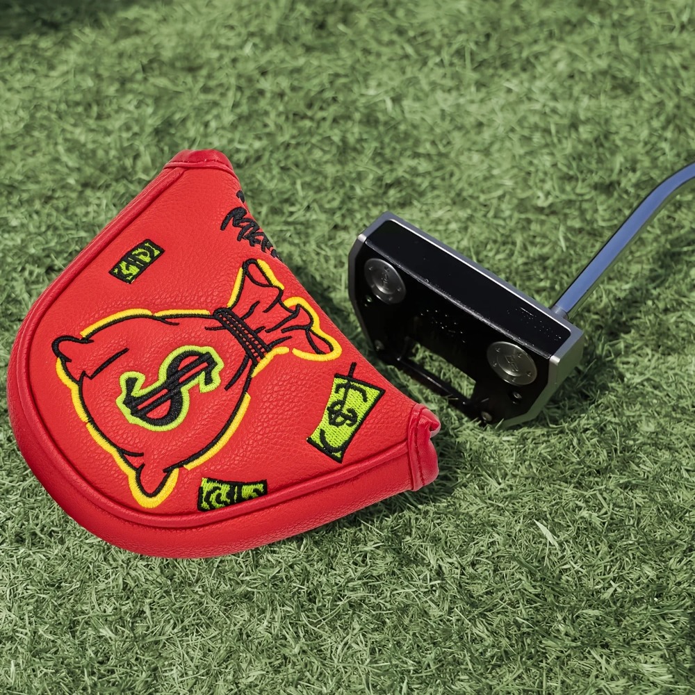 Golf Putter Cover | Half Round - огляд і ціна Embroidery Premium