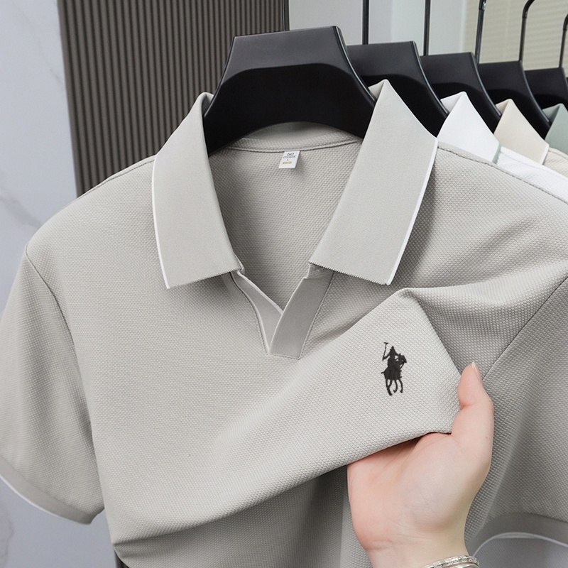 Men's luxury latest polo shirt - огляд і ціна Embroidery Premium