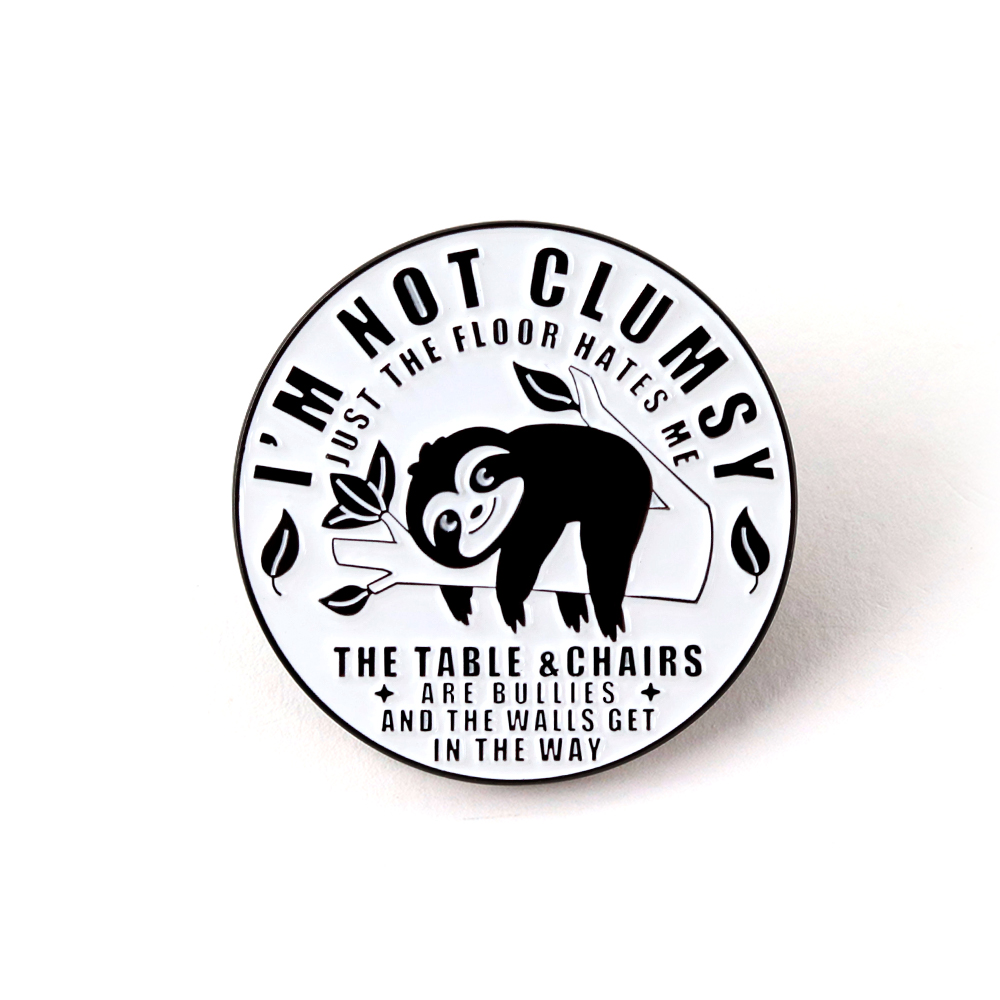 Art Text Enamel Pin Cartoon An - огляд і ціна Embroidery Texture