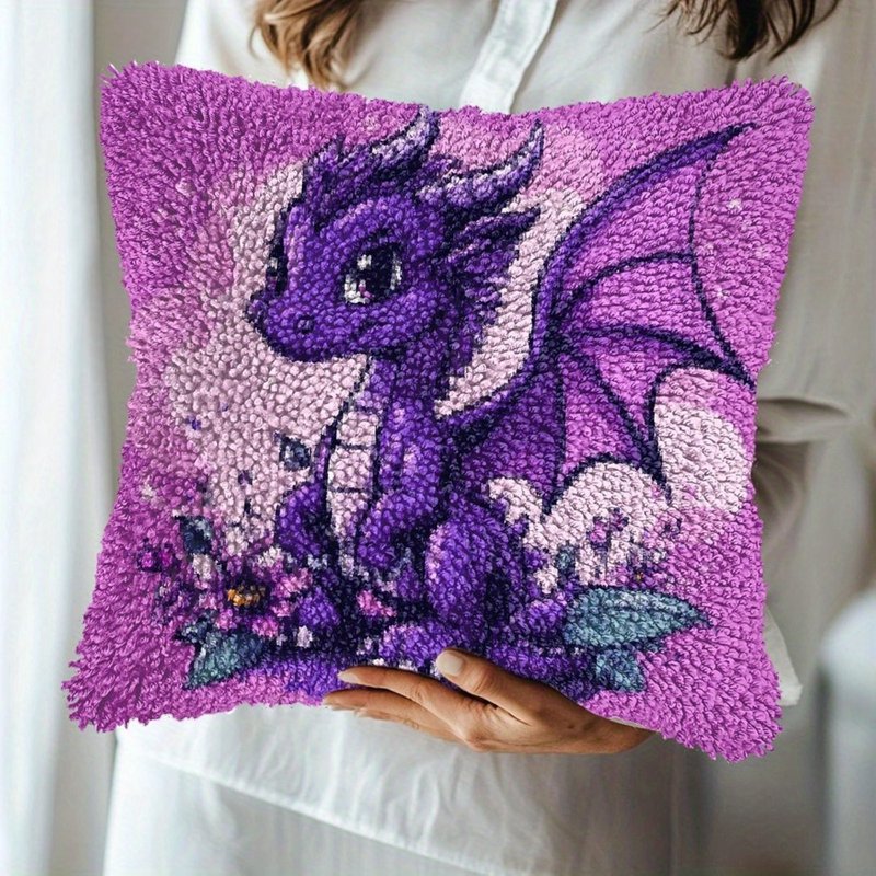 Dog Cat Dinosaur Cow Animal La - огляд і ціна Printed Embroidery Kit