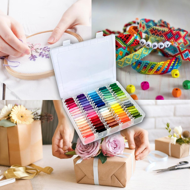 100% Cotton Embroidery Thread  - огляд і ціна Embroidery Kit