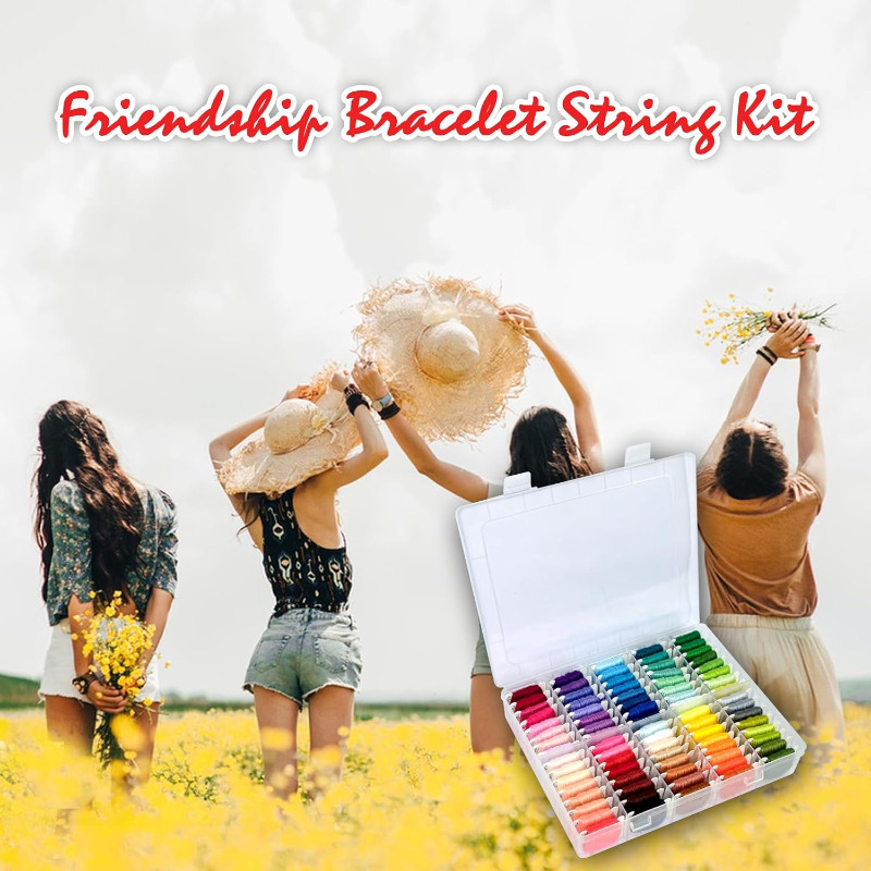 100% Cotton Embroidery Thread  - огляд і ціна Embroidery Kit