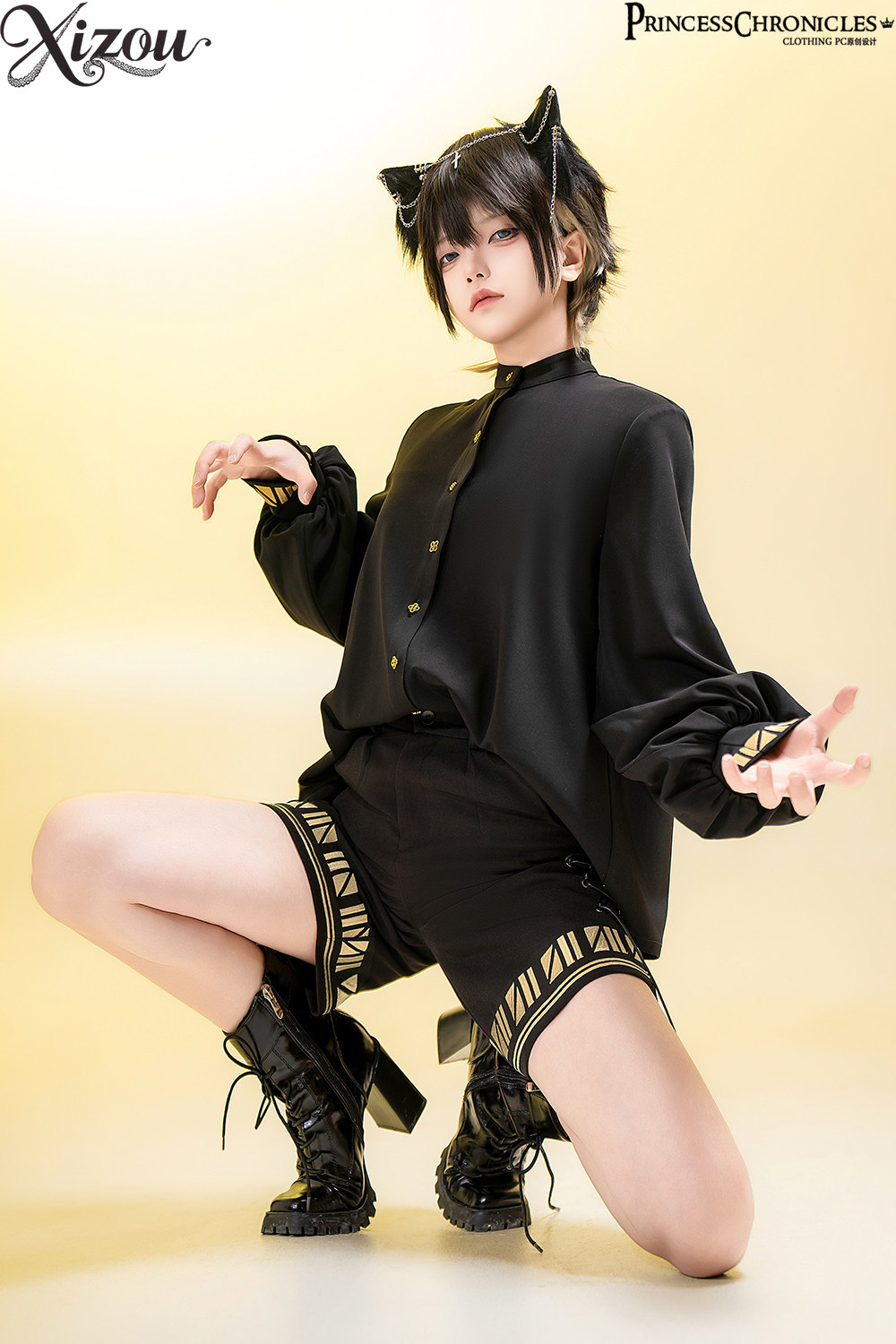 Ouji Lolita Shorts Black Egypt - огляд і ціна Embroidery In Egypt