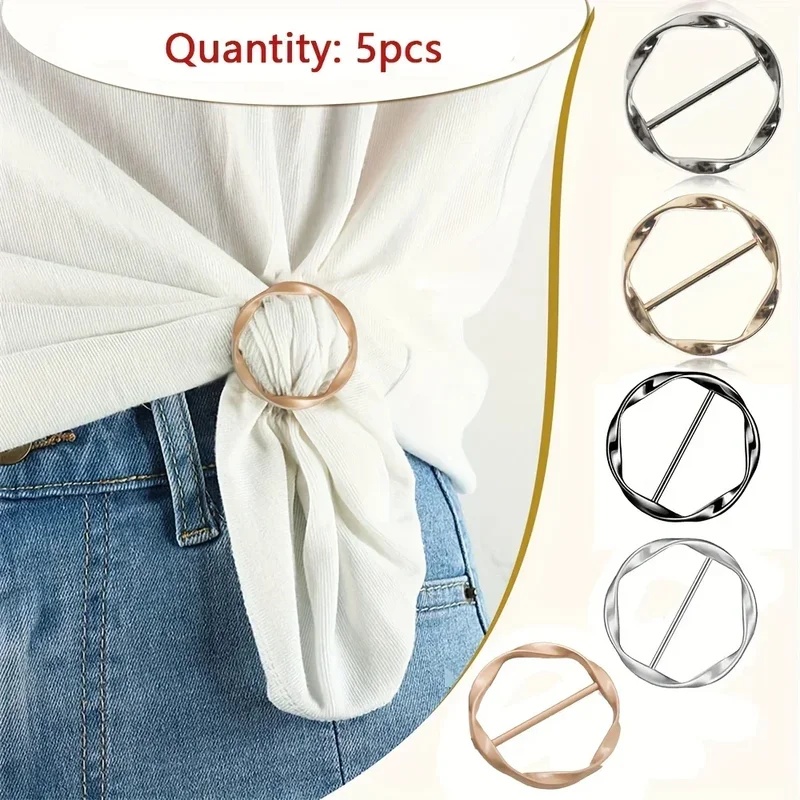 5pcs Fashion Metal Round Circl - огляд і ціна Embroidery Knot