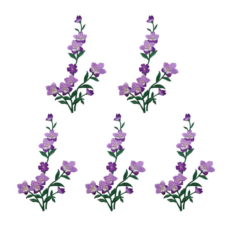 R9UF 5Pcs Embroidery Applique  - огляд і ціна Embroidery On Jeans