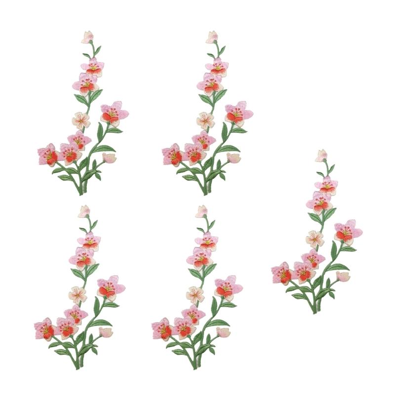 R9UF 5Pcs Embroidery Applique  - огляд і ціна Embroidery On Jeans
