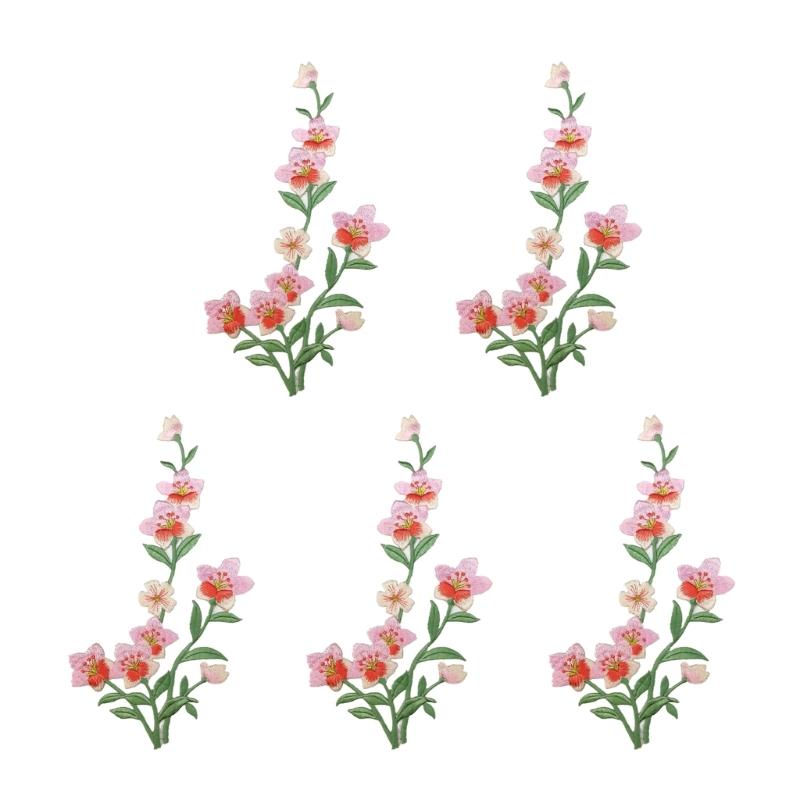R9UF 5Pcs Embroidery Applique  - огляд і ціна Embroidery On Jeans