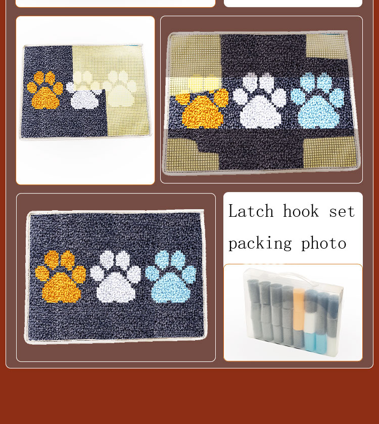 Embroidery Canvas Latch Hook K - огляд і ціна Printed Embroidery Kit